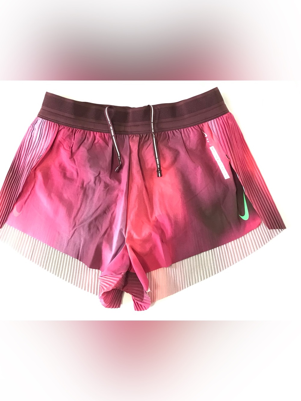 Nike Women Aeroswift “Faith Kipyegon” running shorts Adv Mid-Rise 3 (IF1629-532) - Picture 4 of 12
